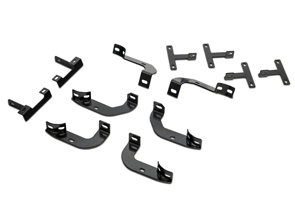 RedRock Replacement Side Step Bar Hardware Kit for J122295-JL Only (18-25 Jeep Wrangler JL 4-Door)