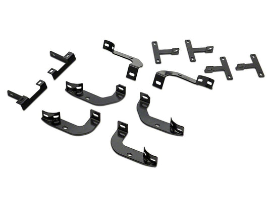 RedRock Replacement Side Step Bar Hardware Kit for J122295-JL Only (18-25 Jeep Wrangler JL 4-Door)