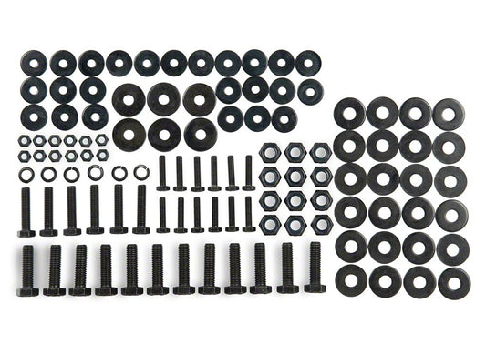 RedRock Replacement Side Step Bar Hardware Kit for J122643-JL Only (18-25 Jeep Wrangler JL 4-Door)