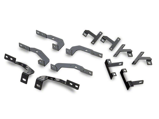 RedRock Replacement Side Step Bar Hardware Kit for J127015-JL Only (18-25 Jeep Wrangler JL 2-Door)