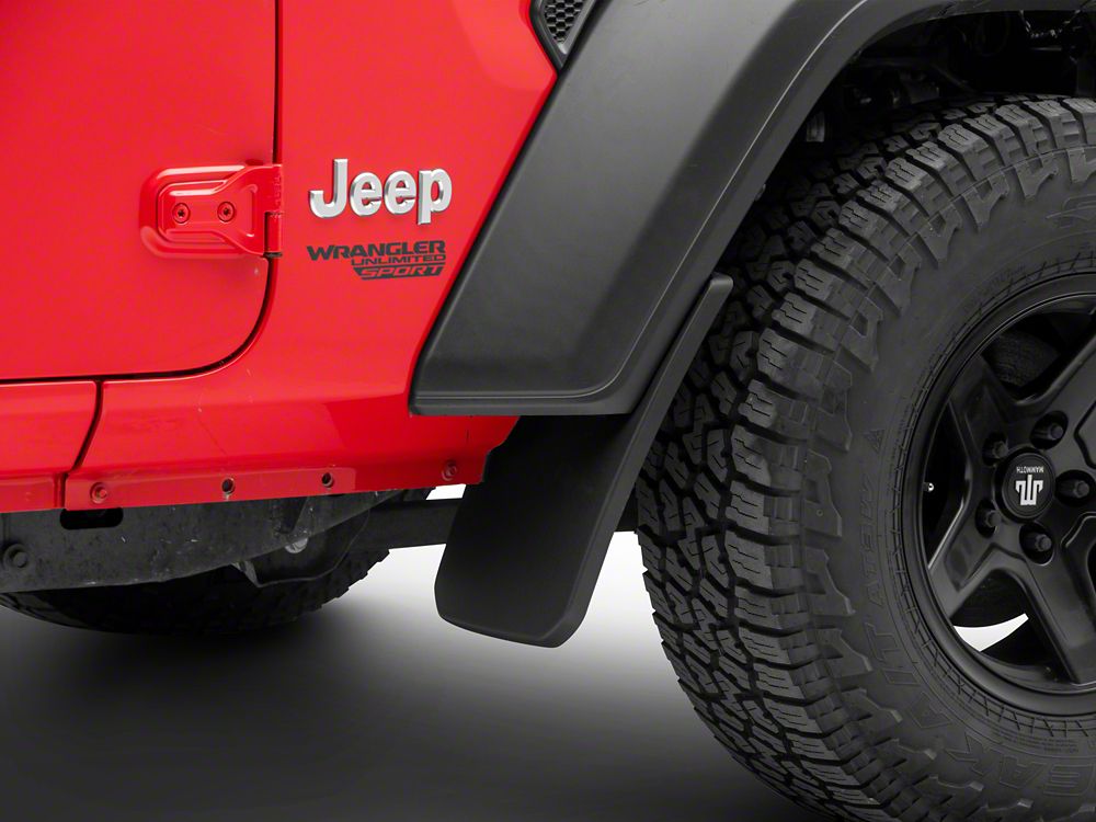 RedRock Mud Guard Set (18-25 Jeep Wrangler JL, Excluding 4xe & Rubicon)