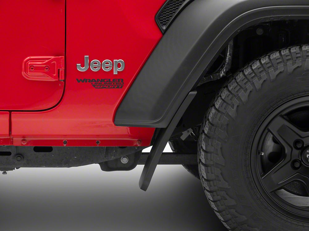 RedRock Mud Guard Set (18-25 Jeep Wrangler JL, Excluding 4xe & Rubicon)