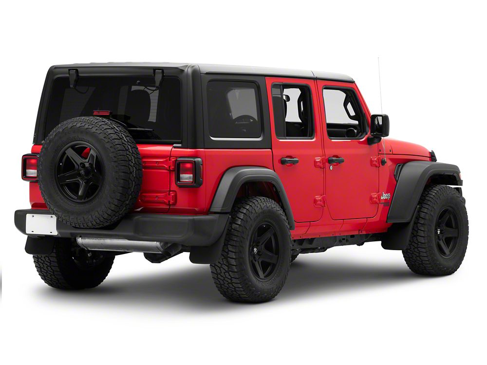RedRock Mud Guard Set (18-25 Jeep Wrangler JL, Excluding 4xe & Rubicon)