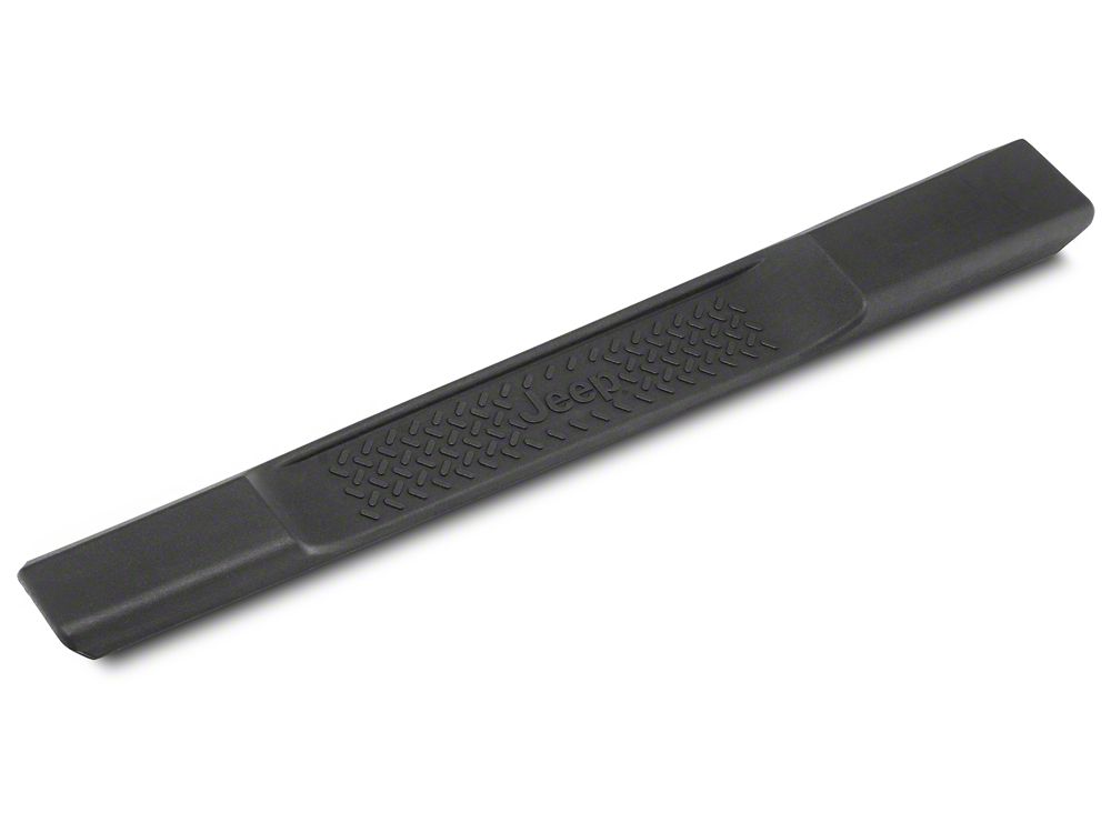 Jeep Licensed by RedRock ABS Side Steps with Jeep Logo (07-18 Jeep Wrangler JK 2-Door)
