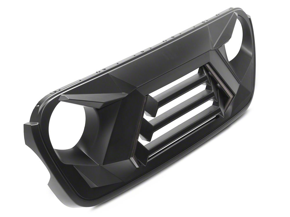 RedRock Goliath Grille with LED DRL and Turn Signals (18-25 Jeep Wrangler JL w/o TrailCam)