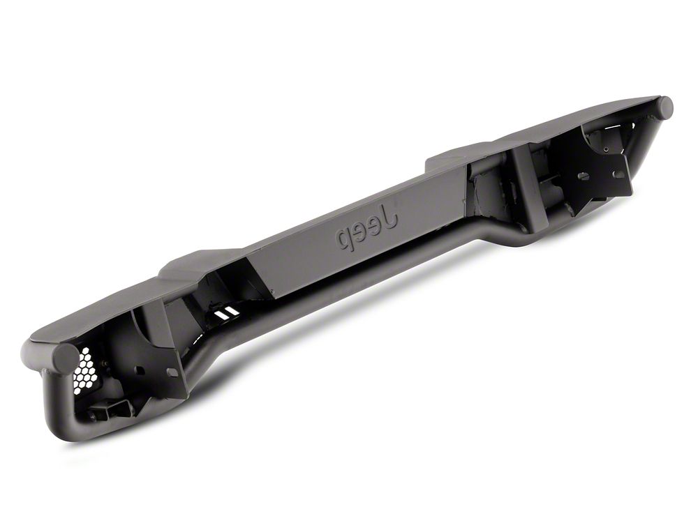 Jeep Licensed by RedRock HD Tubular Rear Bumper with Jeep Logo (07-18 Jeep Wrangler JK)