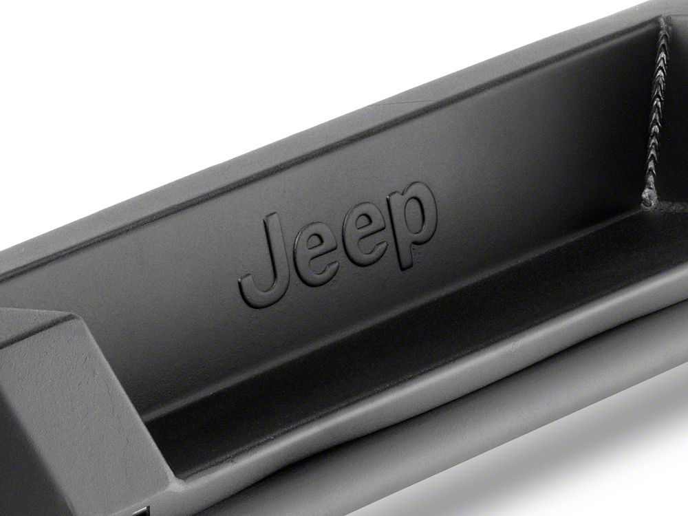 Jeep Licensed by RedRock HD Tubular Rear Bumper with Jeep Logo (07-18 Jeep Wrangler JK)