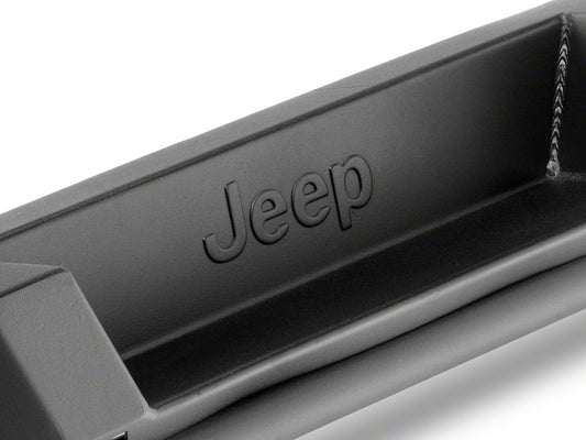 Jeep Licensed by RedRock HD Tubular Rear Bumper with Jeep Logo (07-18 Jeep Wrangler JK)