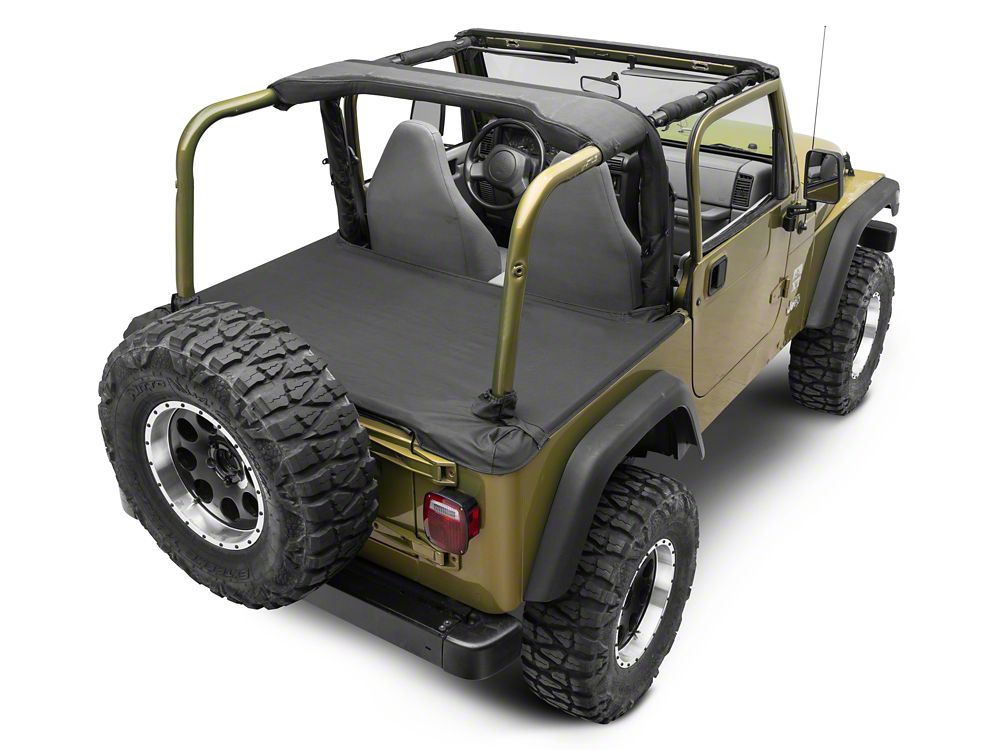 RedRock Tonneau Cover; Black Diamond (97-06 Jeep Wrangler TJ, Excluding Unlimited)