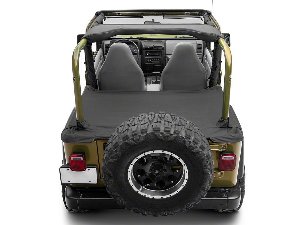 RedRock Tonneau Cover; Black Diamond (97-06 Jeep Wrangler TJ, Excluding Unlimited)