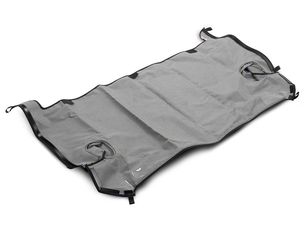RedRock Tonneau Cover; Black Diamond (07-18 Jeep Wrangler JK 4-Door)