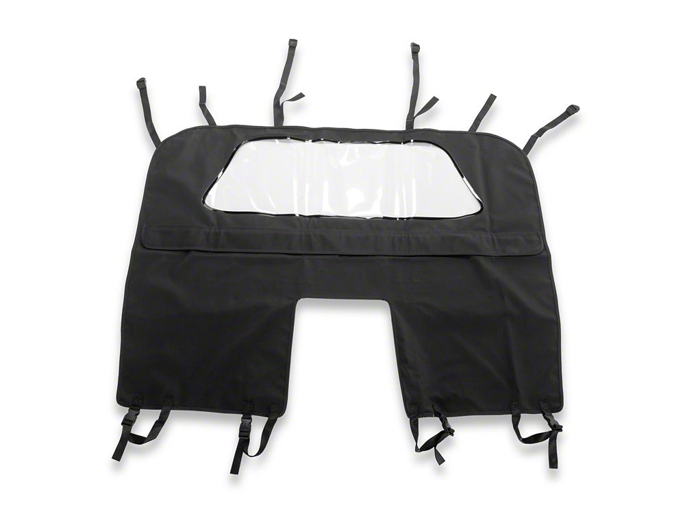 RedRock Wind Breaker; Black Diamond (07-18 Jeep Wrangler JK)