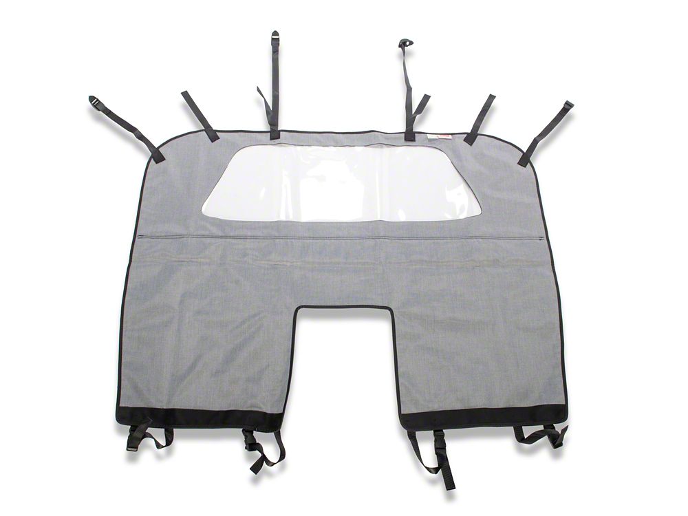 RedRock Wind Breaker; Black Diamond (07-18 Jeep Wrangler JK)