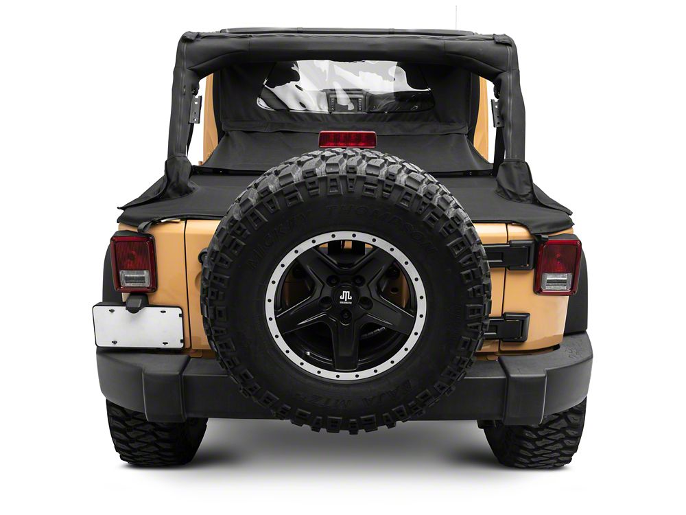 RedRock Wind Breaker; Black Diamond (07-18 Jeep Wrangler JK)