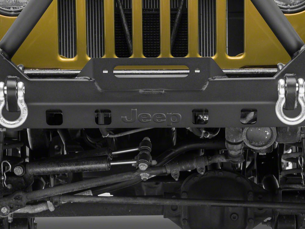 Jeep Licensed by RedRock Adventure HD Bumper with Jeep Logo (87-06 Jeep Wrangler YJ & TJ)