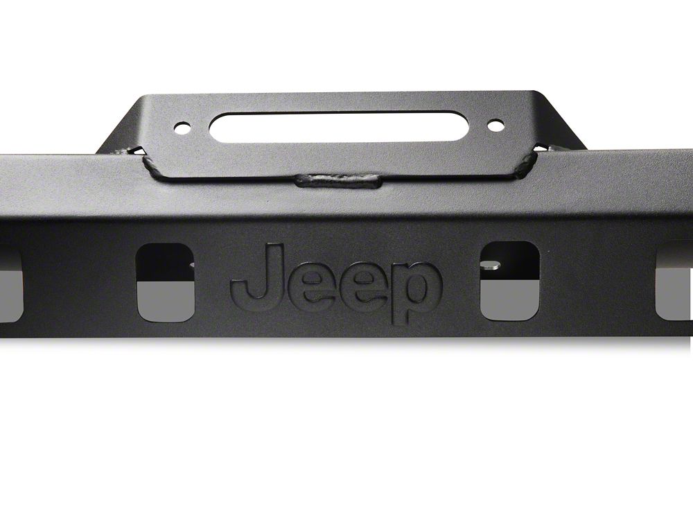 Jeep Licensed by RedRock Adventure HD Bumper with Jeep Logo (87-06 Jeep Wrangler YJ & TJ)