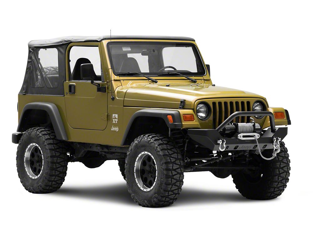Jeep Licensed by RedRock Adventure HD Bumper with Jeep Logo (87-06 Jeep Wrangler YJ & TJ)