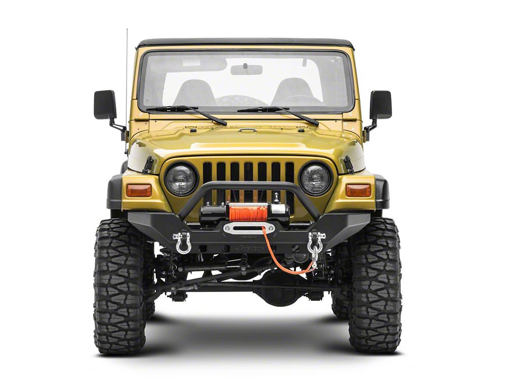Jeep Licensed by RedRock Adventure HD Bumper with Jeep Logo (87-06 Jeep Wrangler YJ & TJ)