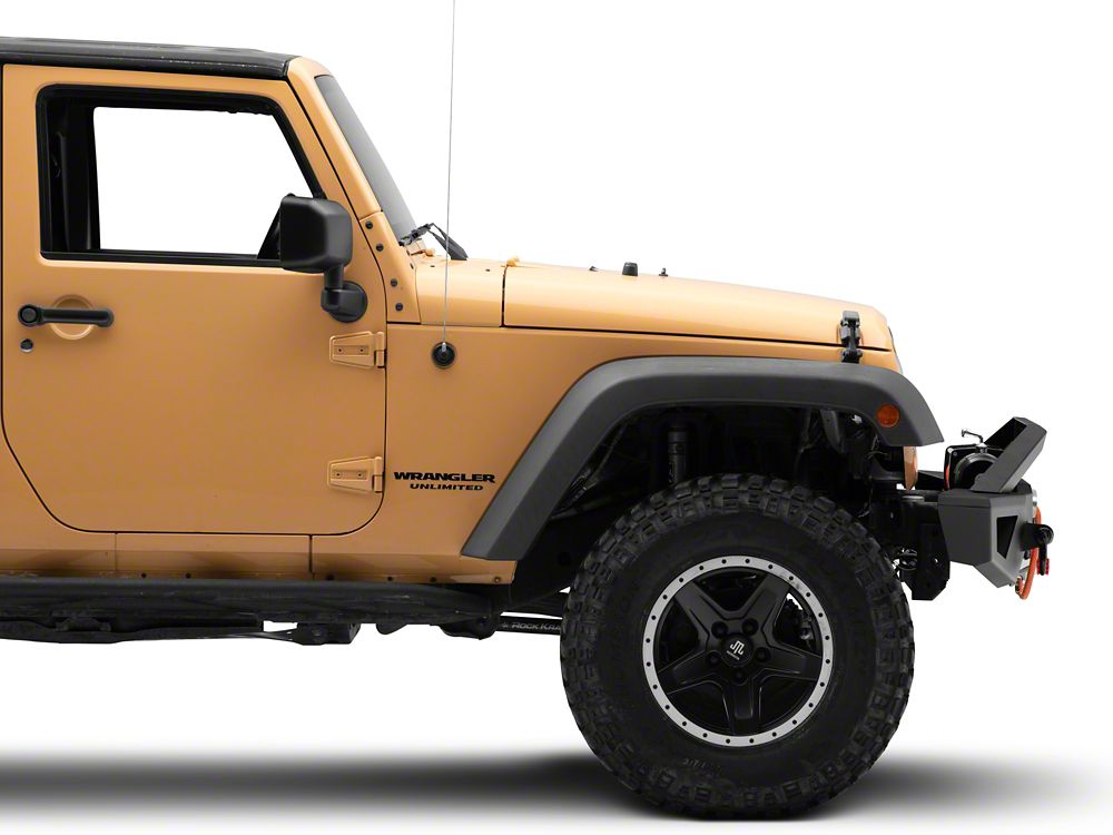 Jeep Licensed by RedRock HD Slim Front Bumper with Jeep Logo (07-18 Jeep Wrangler JK)