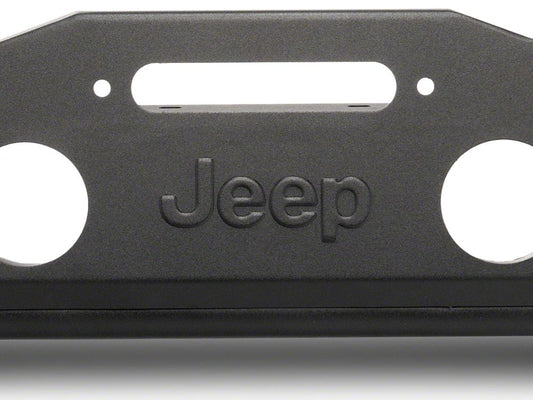 Jeep Licensed by RedRock HD Tubular Front Bumper with Jeep Logo (07-18 Jeep Wrangler JK)