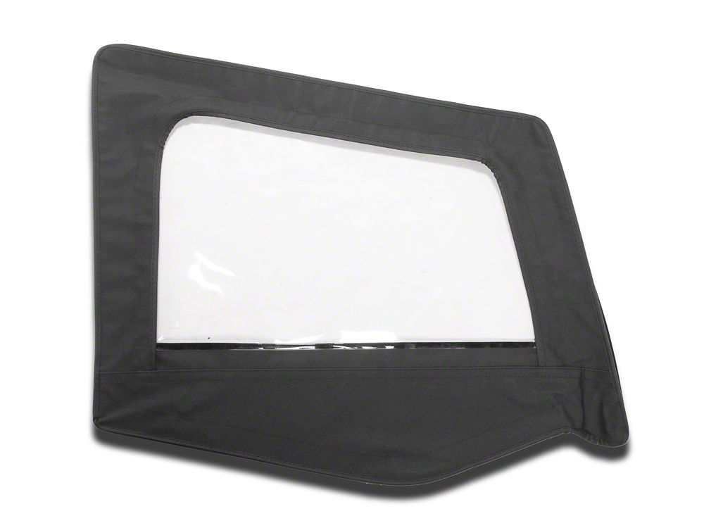 RedRock Replacement Door Skins; Black Denim (87-95 Jeep Wrangler YJ)