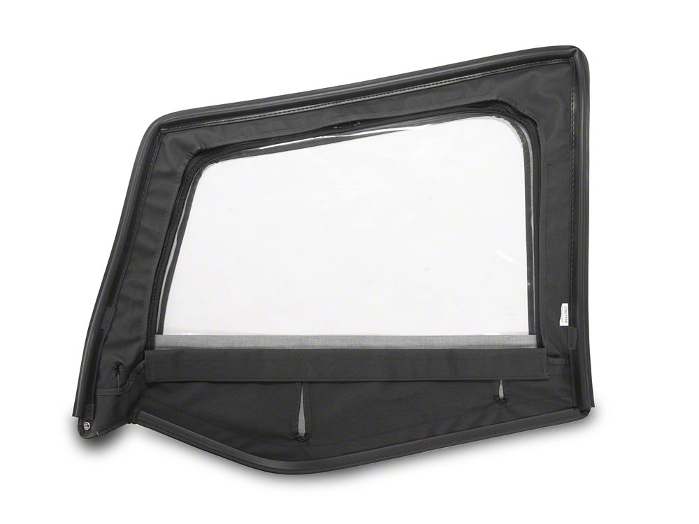 RedRock Replacement Door Skins; Black Denim (87-95 Jeep Wrangler YJ)