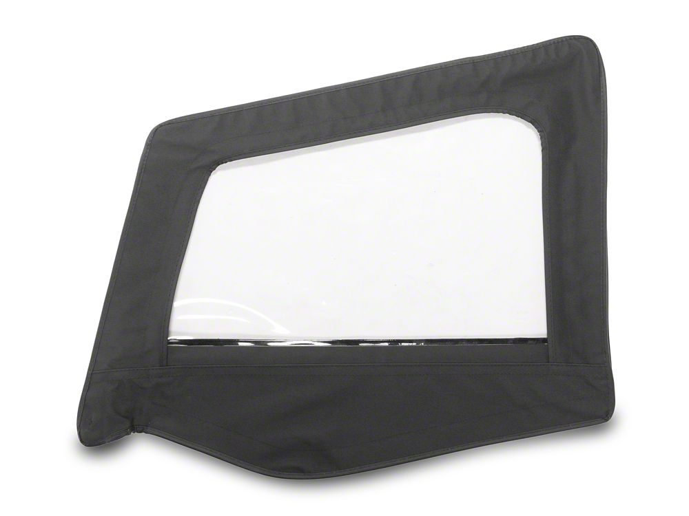 RedRock Replacement Door Skins; Black Denim (87-95 Jeep Wrangler YJ)