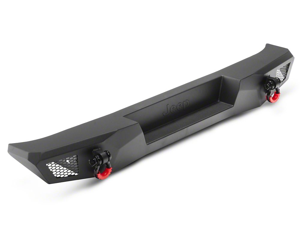 Jeep Licensed by RedRock HD Slim Rear Bumper with Jeep Logo (07-18 Jeep Wrangler JK)