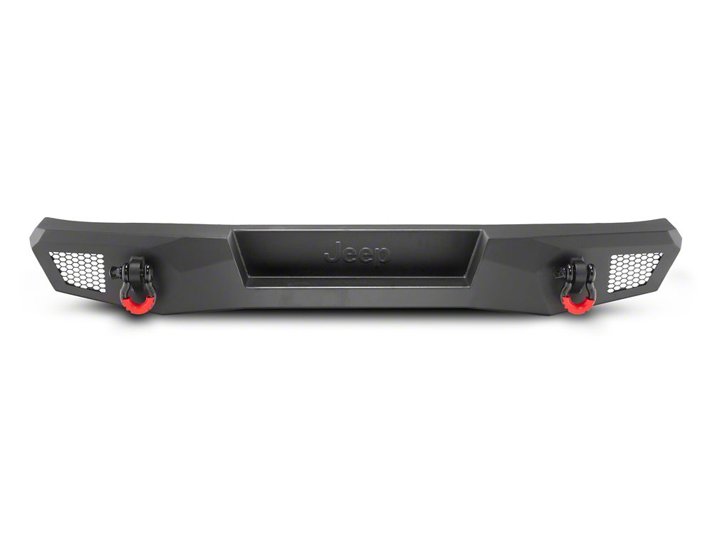 Jeep Licensed by RedRock HD Slim Rear Bumper with Jeep Logo (07-18 Jeep Wrangler JK)