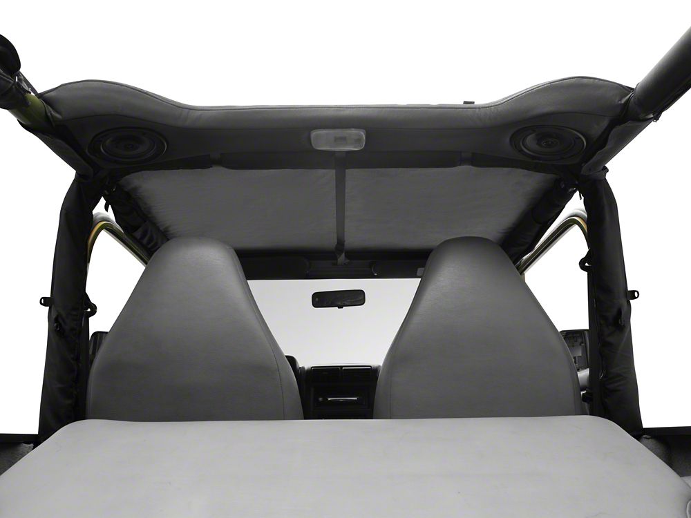 RedRock Bikini Top; Black Diamond (97-06 Jeep Wrangler TJ, Excluding Unlimited)