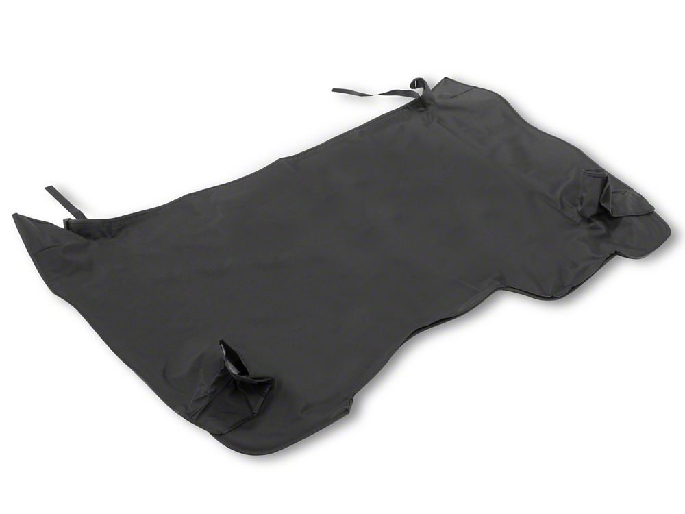 RedRock Tonneau Cover; Black Denim (92-95 Jeep Wrangler YJ