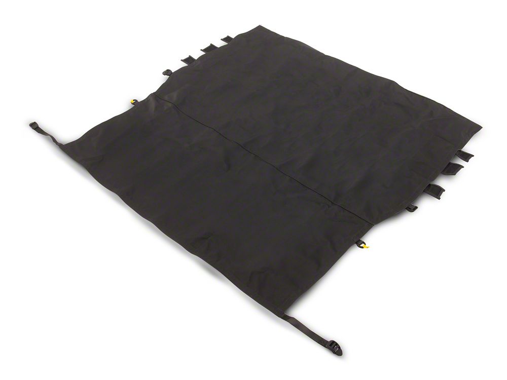 RedRock Extended Bikini Top; Black Diamond (11-18 Jeep Wrangler JK 2-Door)