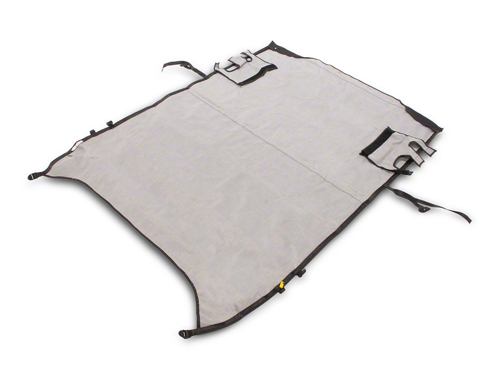 RedRock Extended Bikini Top; Black Diamond (11-18 Jeep Wrangler JK 4-Door)