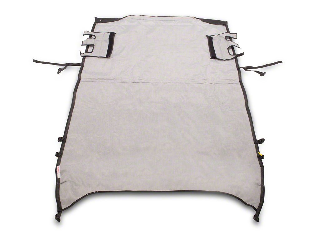 RedRock Extended Bikini Top; Black Diamond (11-18 Jeep Wrangler JK 4-Door)