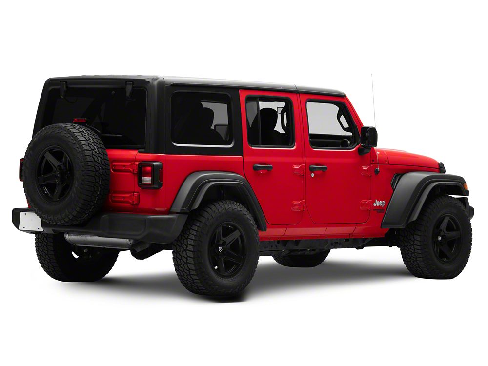 RedRock Fender Flare Extensions (18-25 Jeep Wrangler JL, Excluding Rubicon)