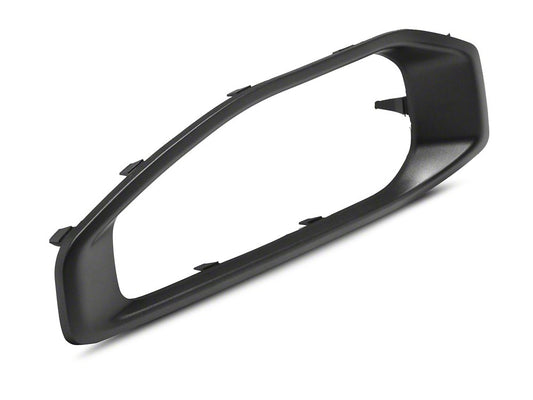 RedRock Fog Light Surround; Gray; Driver Side (18-25 Jeep Wrangler JL Sahara)