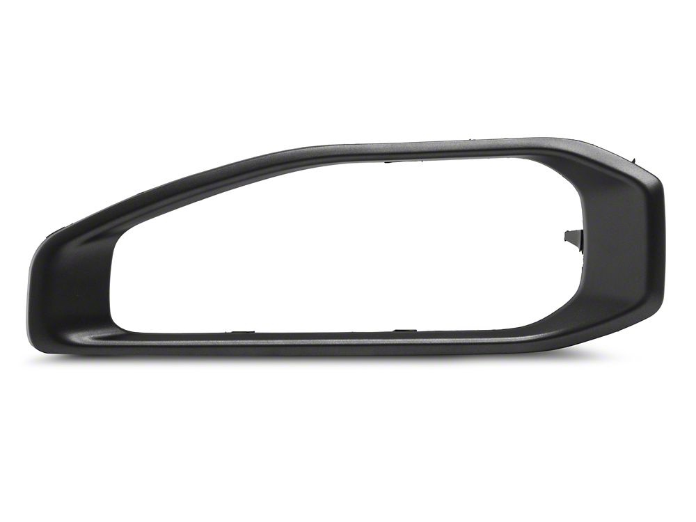 RedRock Fog Light Surround; Gray; Driver Side (18-25 Jeep Wrangler JL Sahara)