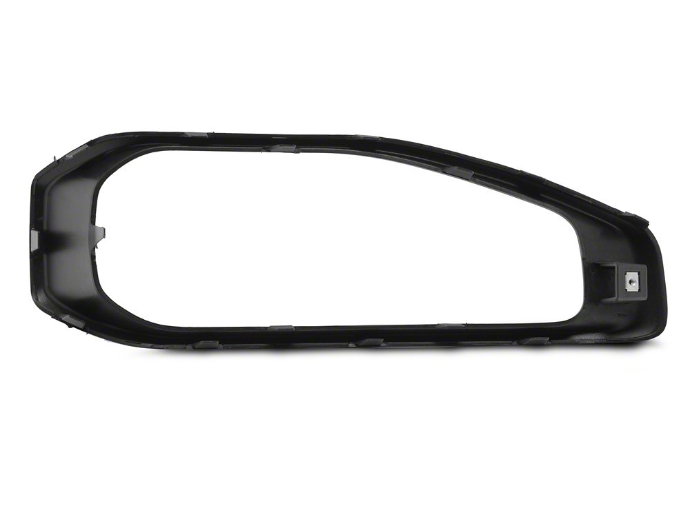 RedRock Fog Light Surround; Gray; Driver Side (18-25 Jeep Wrangler JL Sahara)