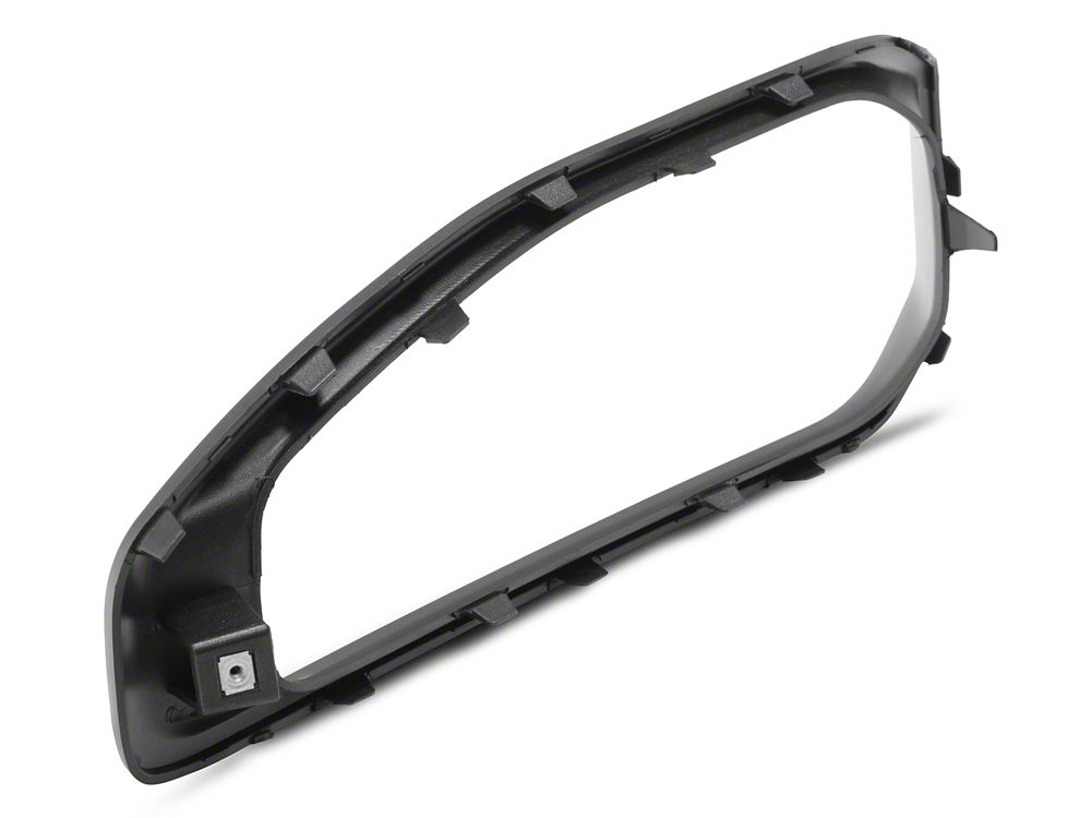 RedRock Fog Light Surround; Gray; Passenger Side (18-25 Jeep Wrangler JL Sahara)