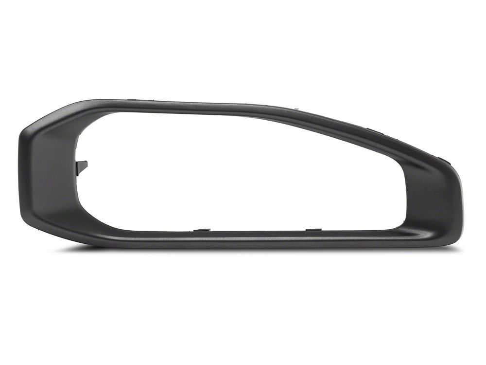 RedRock Fog Light Surround; Gray; Passenger Side (18-25 Jeep Wrangler JL Sahara)