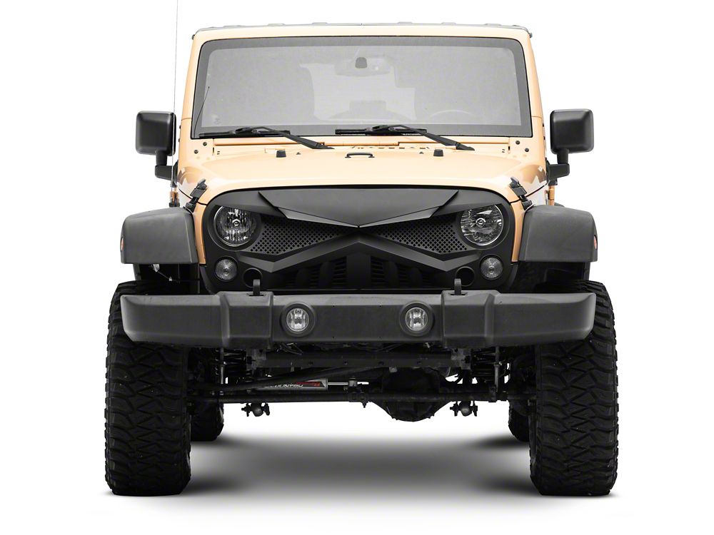 RedRock Hawk Grille with LED Lighting (07-18 Jeep Wrangler JK)