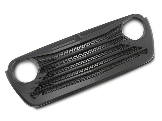 RedRock Tomahawk Grille with LED Lighting (18-25 Jeep Wrangler JL)