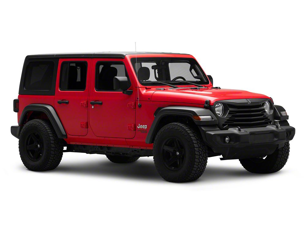 RedRock Tomahawk Grille with LED Lighting (18-25 Jeep Wrangler JL)