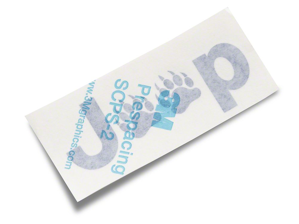 Jeep Licensed by RedRock Jeep Paw Side Logo; Blue (87-18 Jeep Wrangler YJ, TJ & JK)