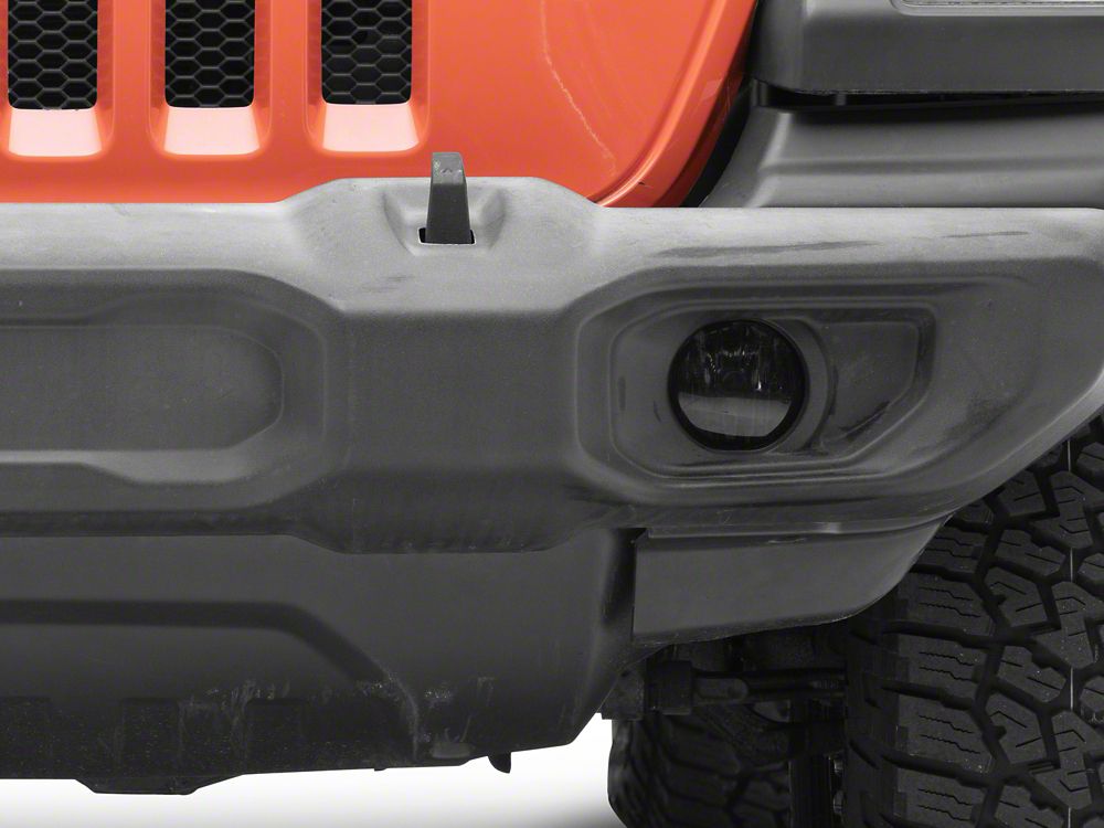 RedRock Fog Light Covers; Smoked (18-25 Jeep Wrangler JL Sport)