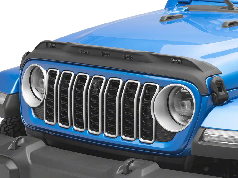 RedRock Hood Guard with LED Lighting (18-25 Jeep Wrangler JL
