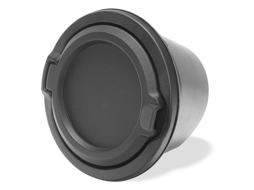 RedRock Fuel Filler Door; Matte Black (18-25 Jeep Wrangler JL)