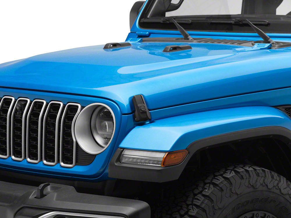 RedRock Locking Hood Catch Kit (18-25 Jeep Wrangler JL)