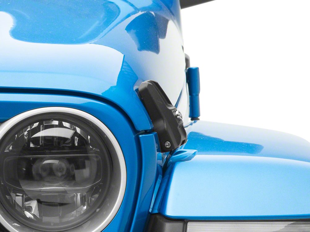 RedRock Locking Hood Catch Kit (18-25 Jeep Wrangler JL)
