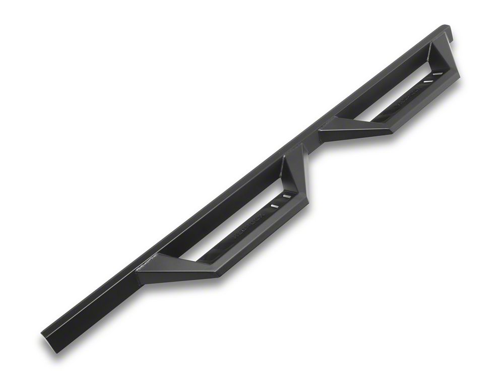 RedRock TC2 Drop Step Running Boards; Textured Black (18-25 Jeep Wrangler JL 4-Door)